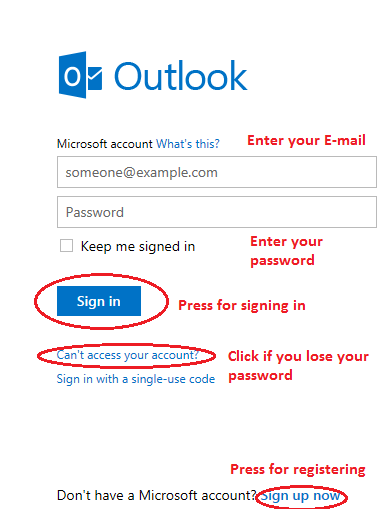 Outlook.com login