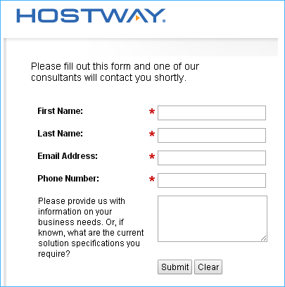 Help Hostway login account - Screenshots of Hostway website hostway.com