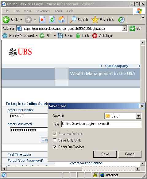 UBS Bank Web Banking Login: Sign In Automatically