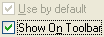 Show/hide password manager toolbar Show/hide password manager toolbar