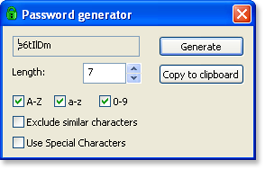 Handy Password generator